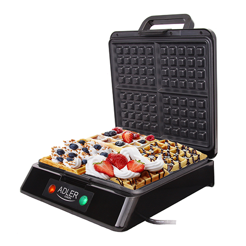 Vaflovač s výkonom 1300 W